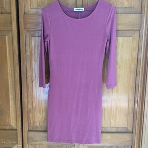 Forever 21 3/4 Sleeve T-Shirt Dress